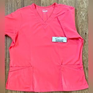 Butter soft scrub top XL
